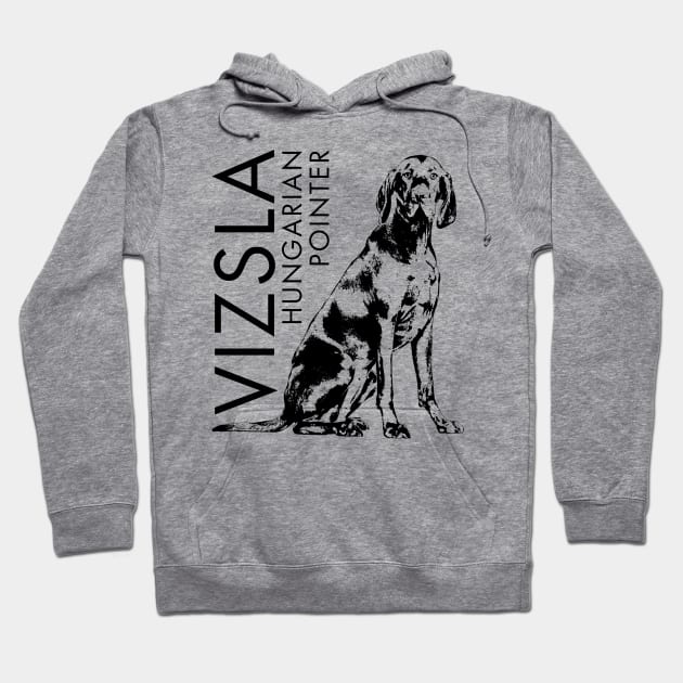 Vizsla  - Hungarian pointer Hoodie by Nartissima